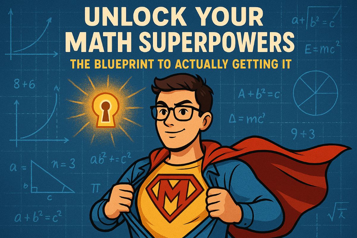 math superpowers, math mastery tips, how to understand math, math learning strategies, improve math skills fast, blueprint for math success, math hacks for students, make math easy and fun, math confidence building, best ways to learn math effectively
