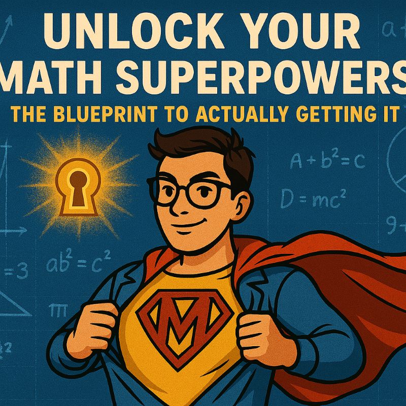 math superpowers, math mastery tips, how to understand math, math learning strategies, improve math skills fast, blueprint for math success, math hacks for students, make math easy and fun, math confidence building, best ways to learn math effectively