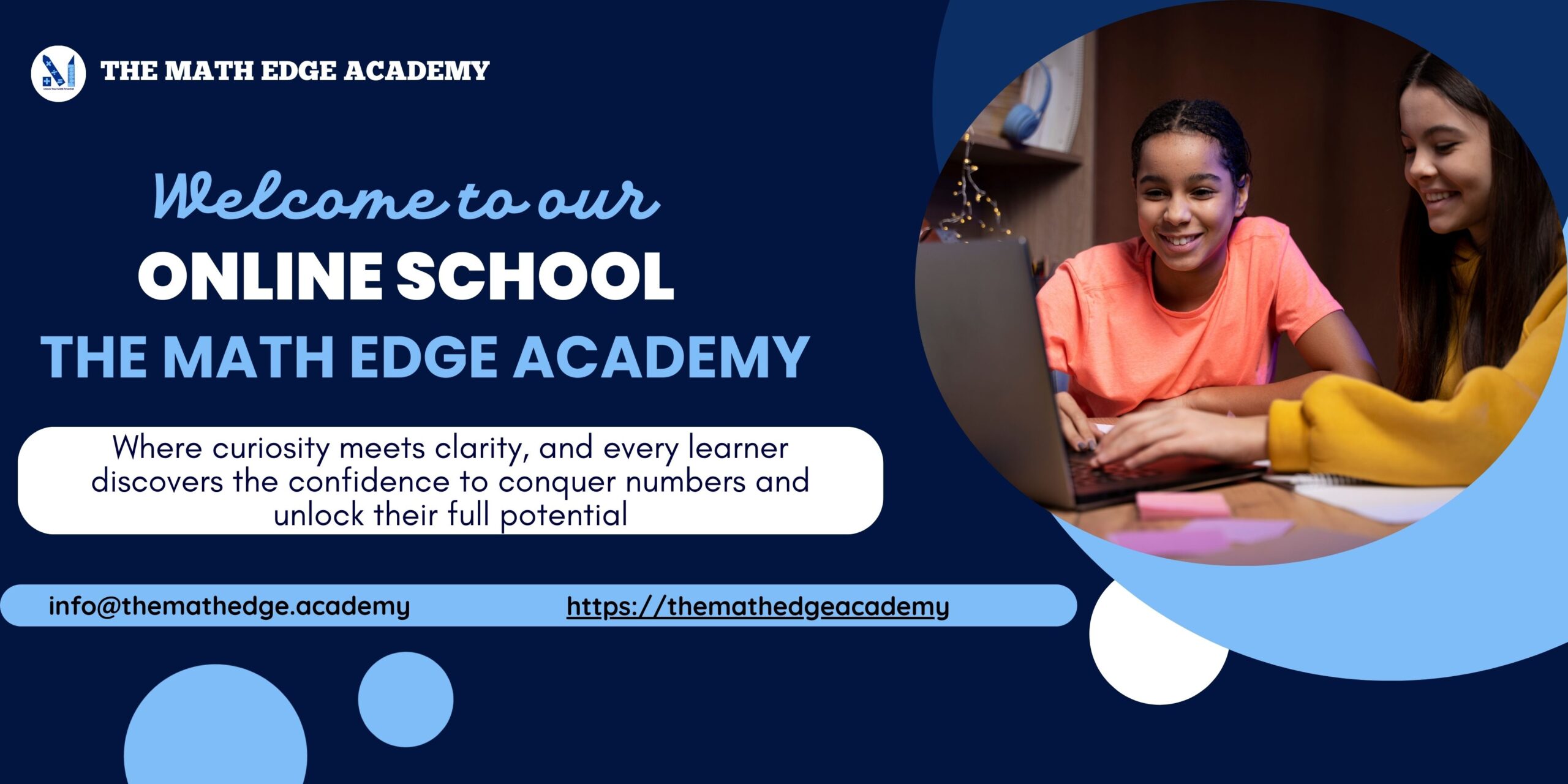 The Math Edge Banner